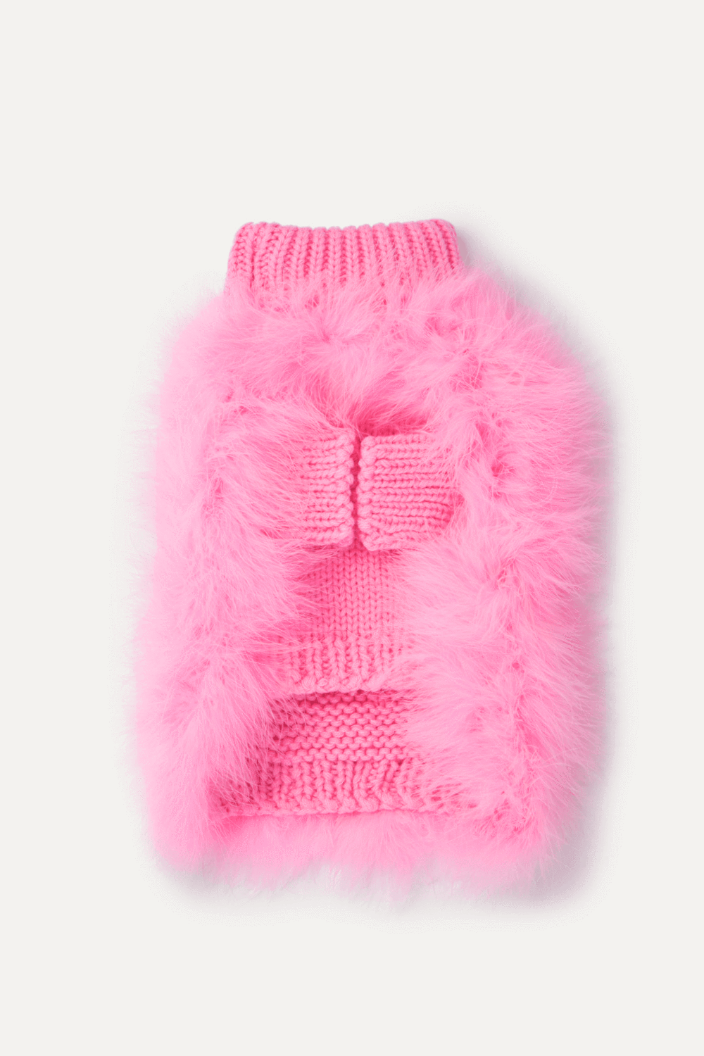 Blouson Sleeve Fluffy Sweater - Camel, Boto Pink Argyle
